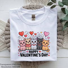 Cute Cat Lover Funny Valentine Day Clipart Bundle - CraftNest - Digital Crafting and Art