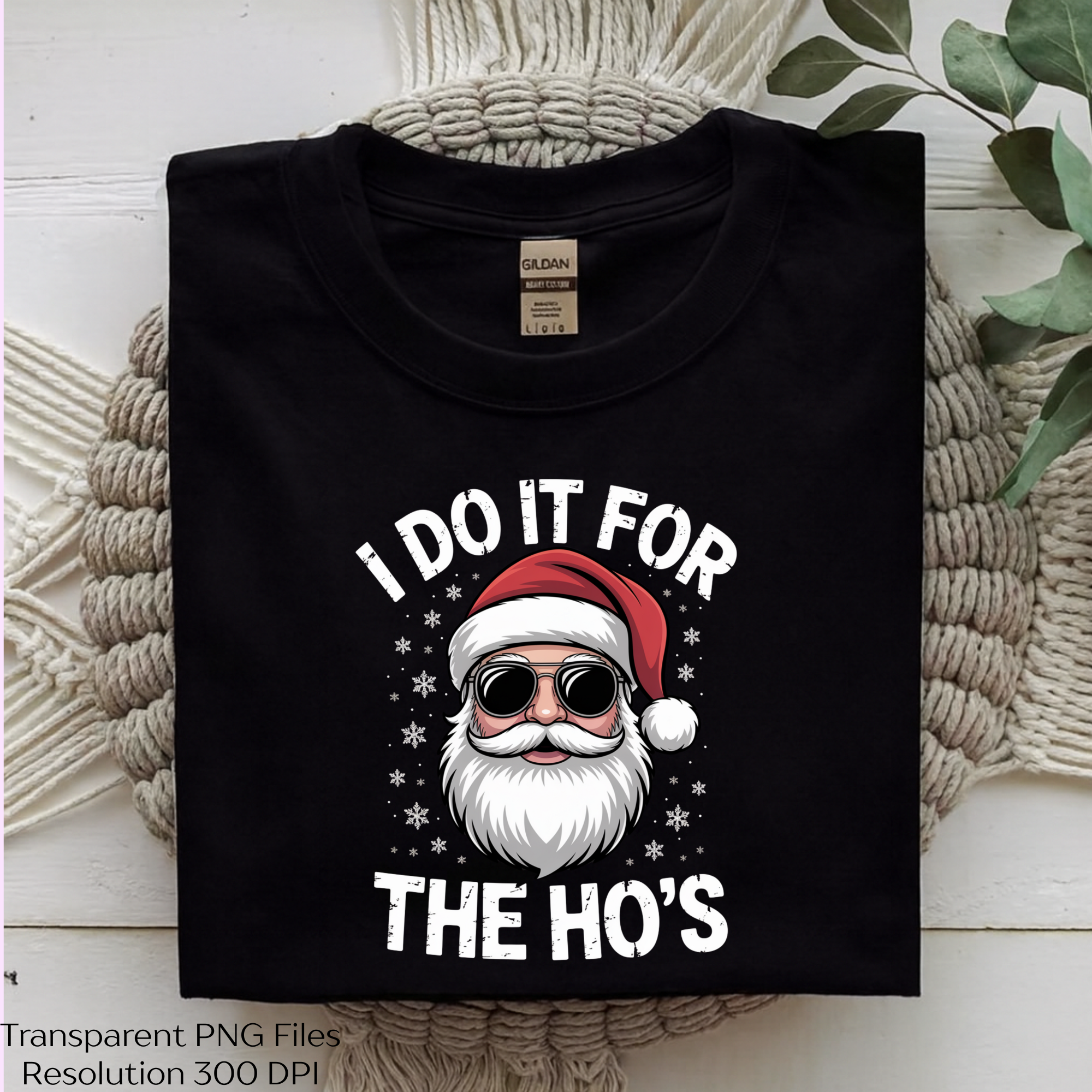 Do It For The Ho Santa Joke Shirt Clipart Bundle - CraftNest - Digital Crafting and Art