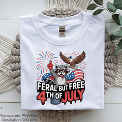 Feral But Free 4th of July Clipart Bundle - CraftNest - Digital Crafting and Art