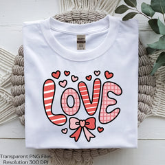 Love Heart Cute Valentine Clipart Bundle - CraftNest - Digital Crafting and Art