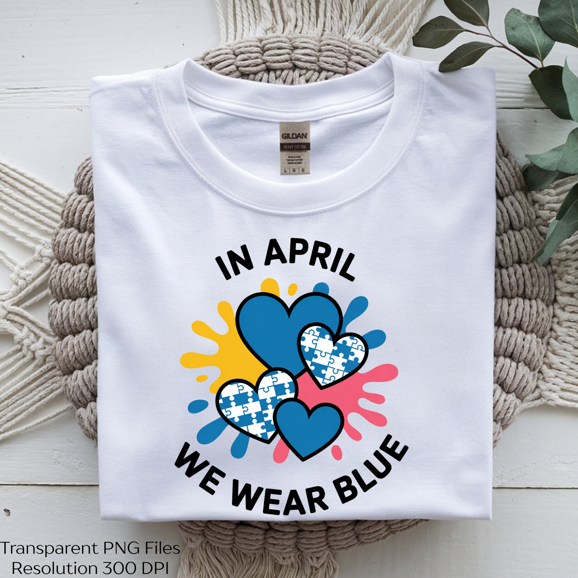 April Blue Shirt Clipart Bundle - CraftNest - Digital Crafting and Art