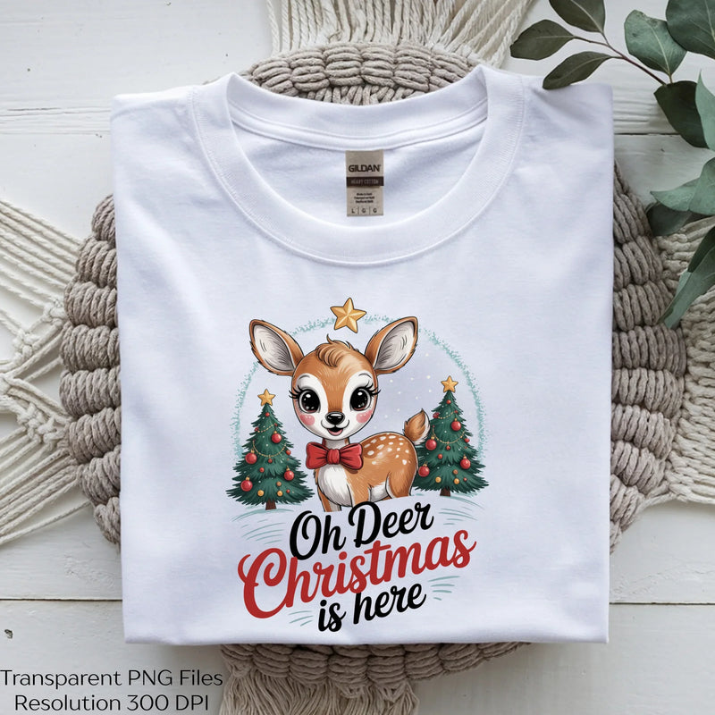Holiday Retro Reindeer Christmas Clipart Bundle - CraftNest - Digital Crafting and Art