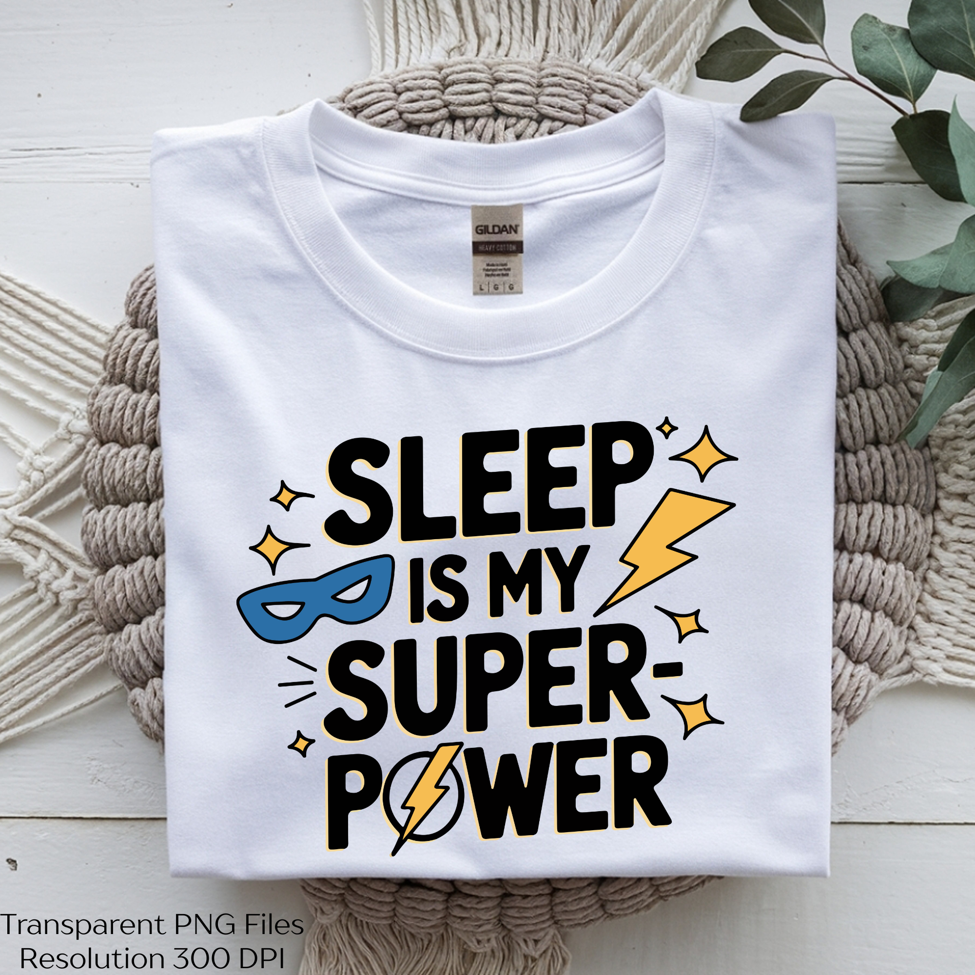 Sleep Is My Super Power Funny SVG Clipart Bundle