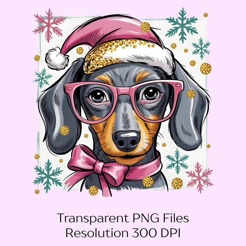 Christmas Dachshund Mama Dog Clipart Bundle - CraftNest - Digital Crafting and Art