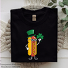 Funny St. Patrick's Day Hot Dog Clipart Bundle