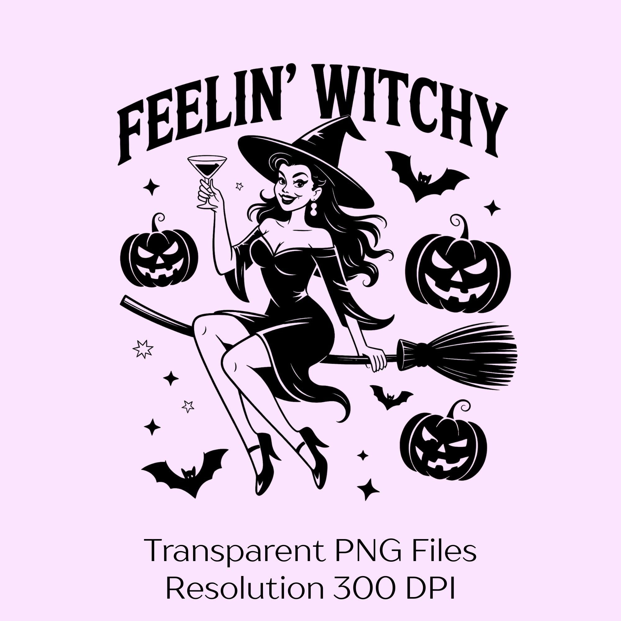 Feelin Witchy Halloween Clipart Bundle - CraftNest - Digital Crafting and Art