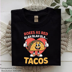 Roses Are Red Tacos Funny Valentine Clipart Bundle - CraftNest - Digital Crafting and Art