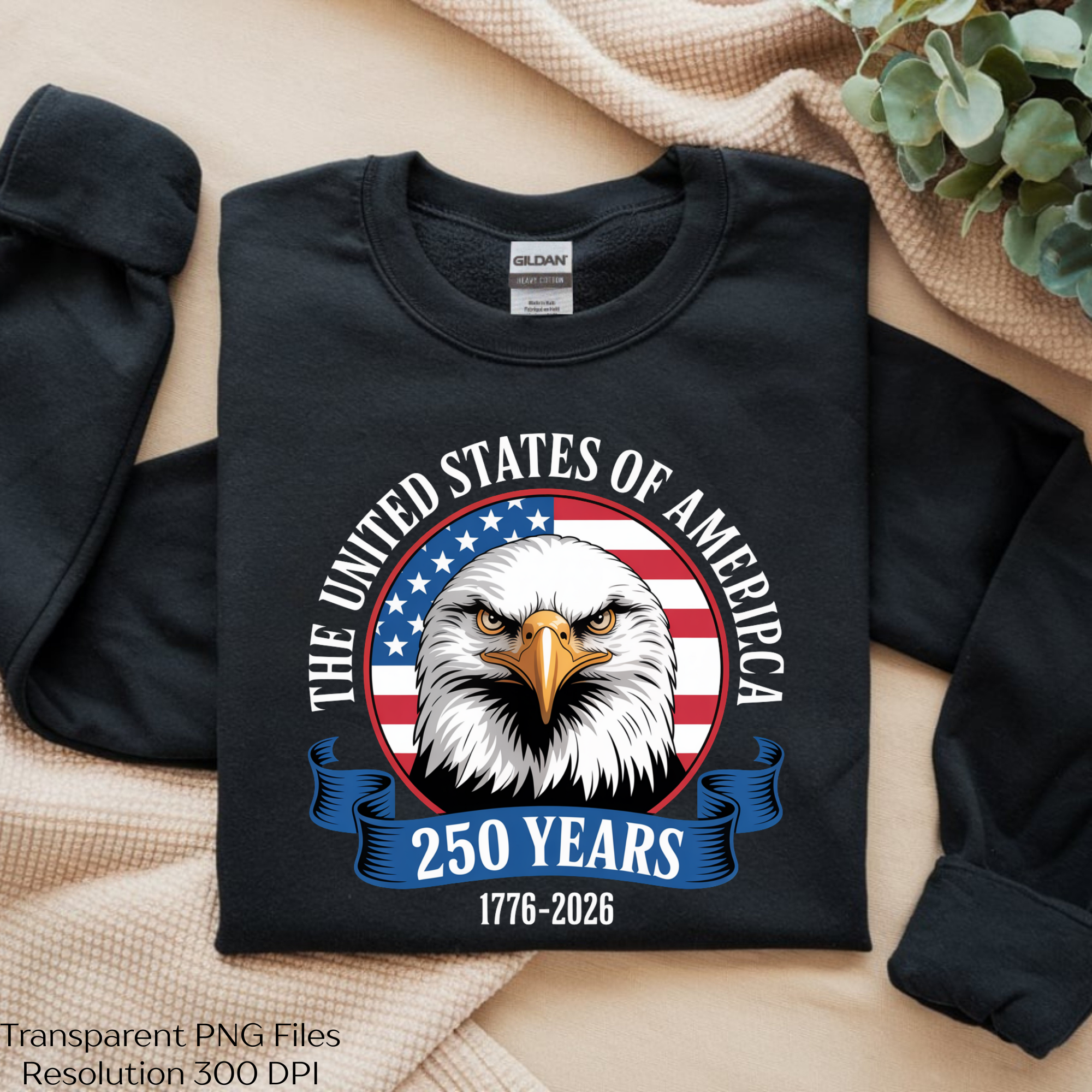 USA 250 Years Bald Eagle Patriotic Clipart Bundle - CraftNest - Digital Crafting and Art