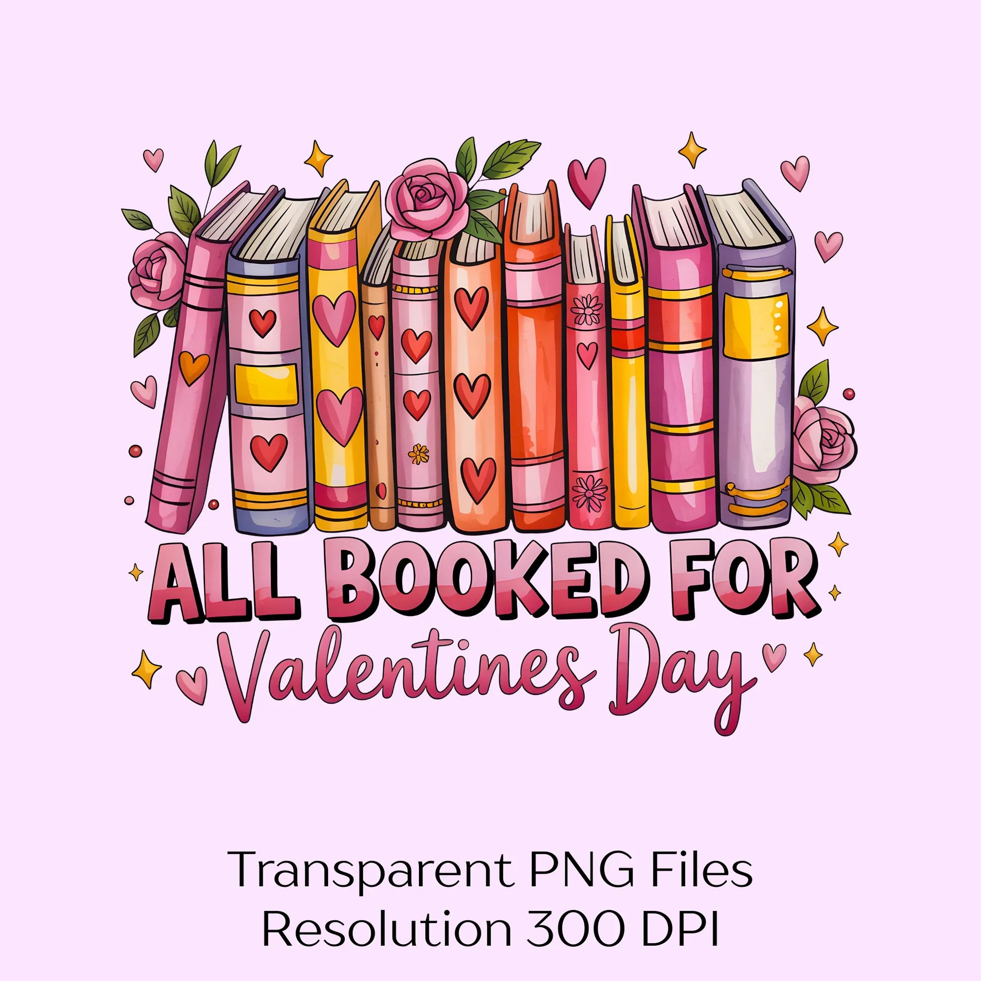 Valentine's Day Clipart Bundle: All Booked Designs - CraftNest - Digital Crafting and Art