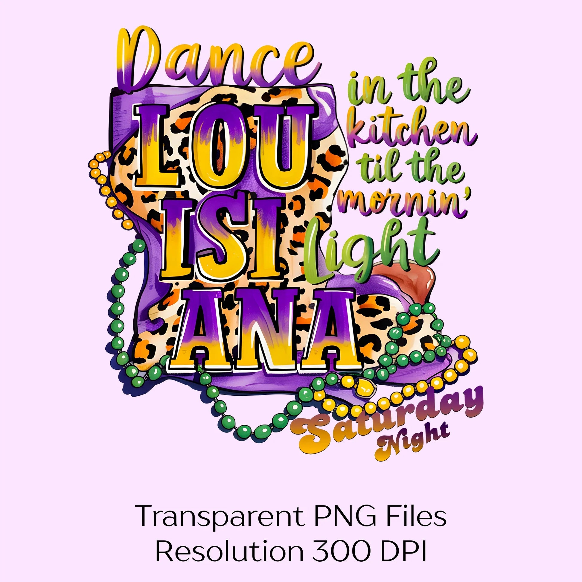 Mardi Gras Louisiana Map Clipart Bundle - CraftNest - Digital Crafting and Art