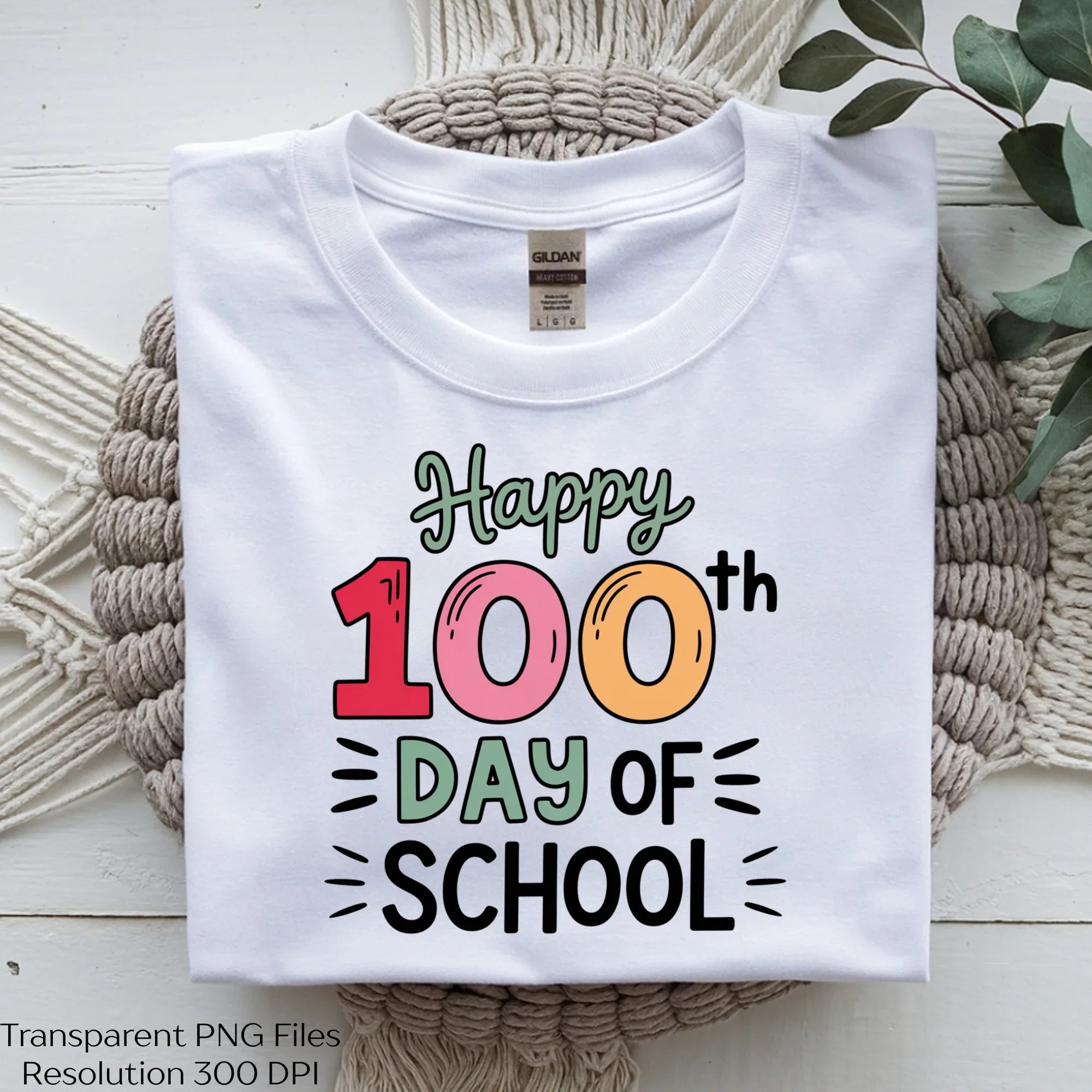 Happy 100 Days of School Clipart Bundle - CraftNest - Digital Crafting and Art