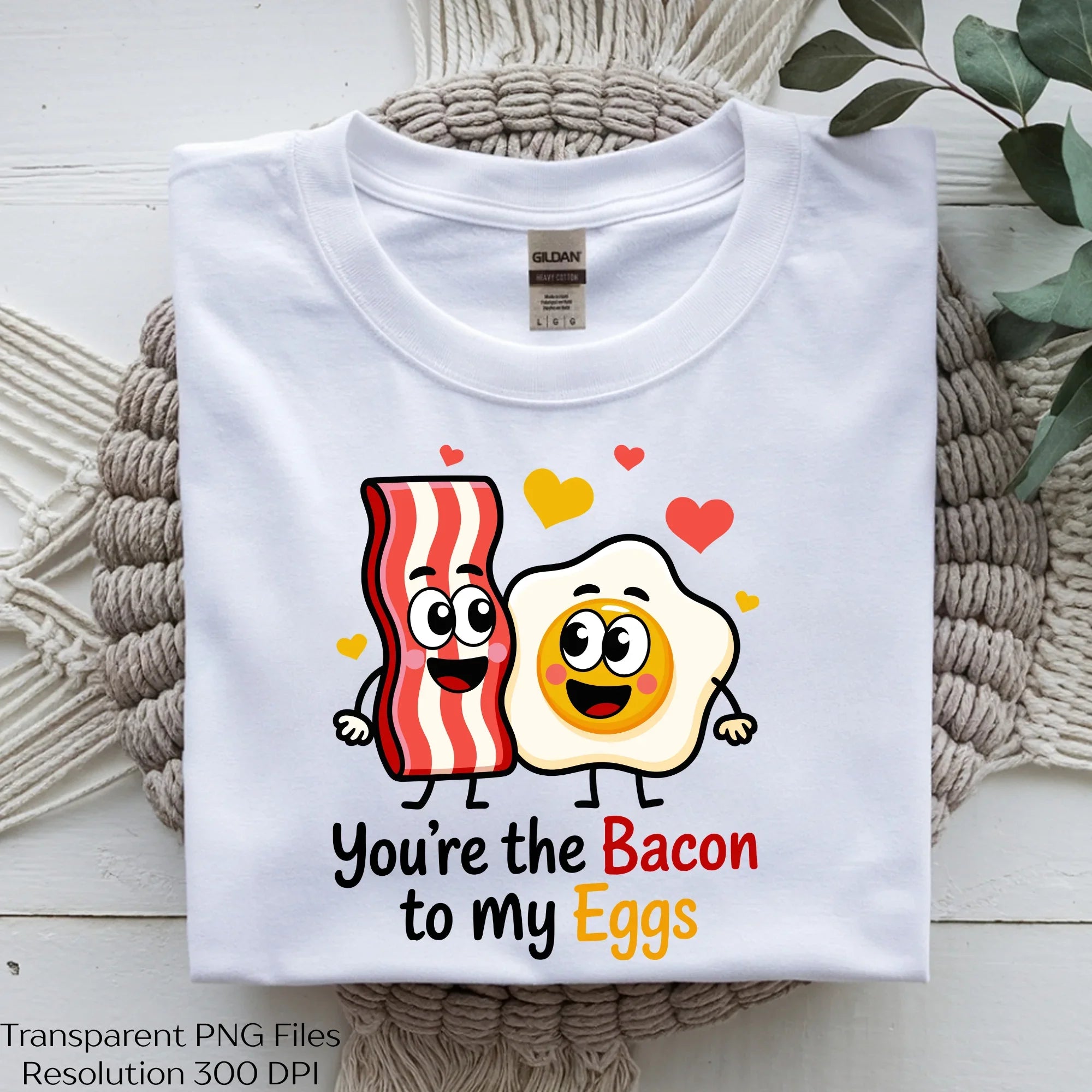 You're the Bacon to My Eggs Couple Pun SVG Bundle - CraftNest - Digital Crafting and Art