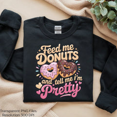 Feed Me Donuts Valentine Day Clipart Bundle - CraftNest - Digital Crafting and Art