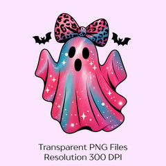 Glitter Ghost Retro Halloween Clipart Bundle - CraftNest - Digital Crafting and Art
