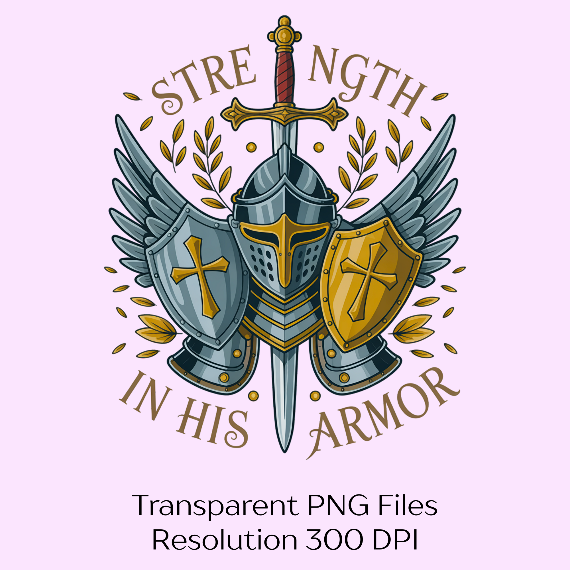 Armor of God Shirt Clipart Bundle