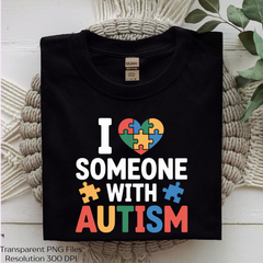 Love Someone With Autism Clipart Bundle - CraftNest - Digital Crafting and Art