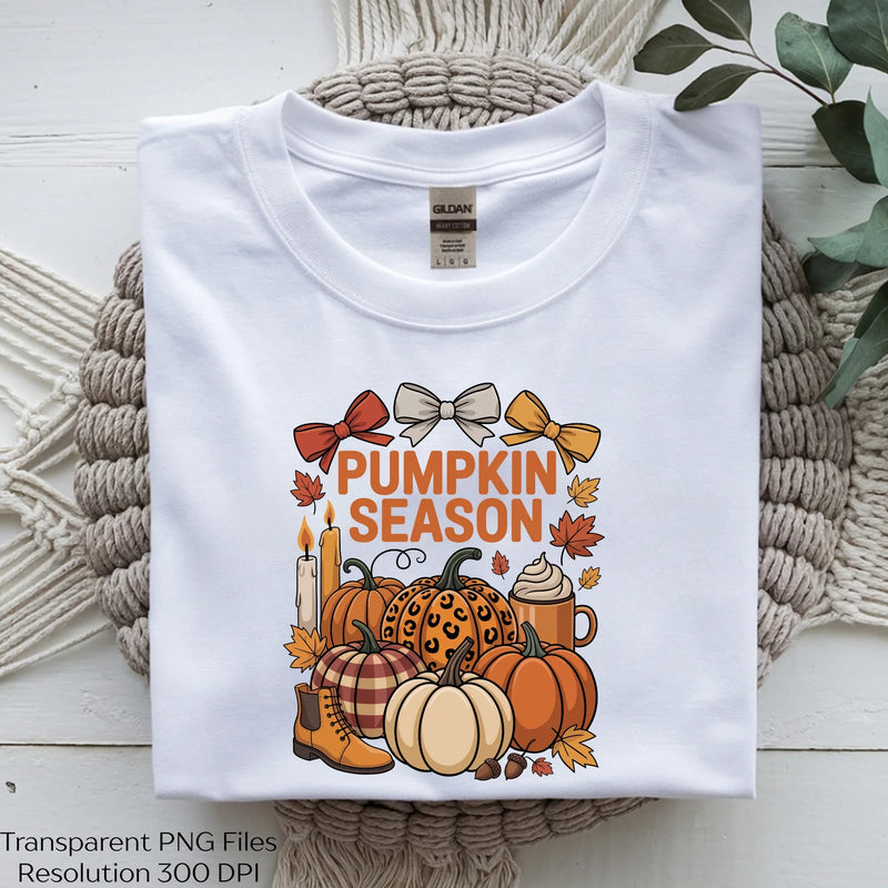 Pumpkin Season Vector Clipart Bundle - CraftNest - Digital Crafting and Art