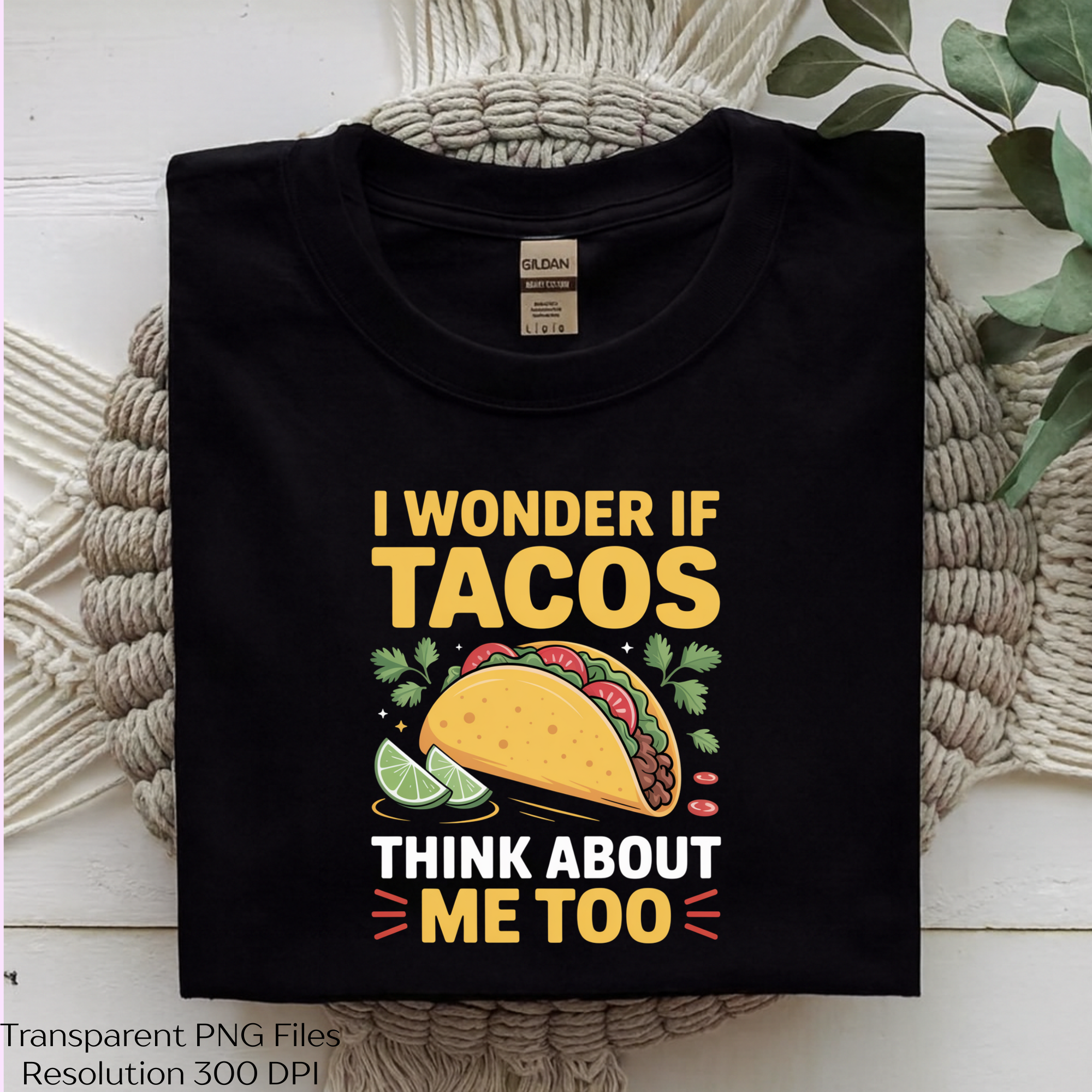 Wonder If Tacos Think About Me Clipart Bundle