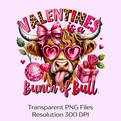 Valentine Bull Clipart Bundle - CraftNest - Digital Crafting and Art
