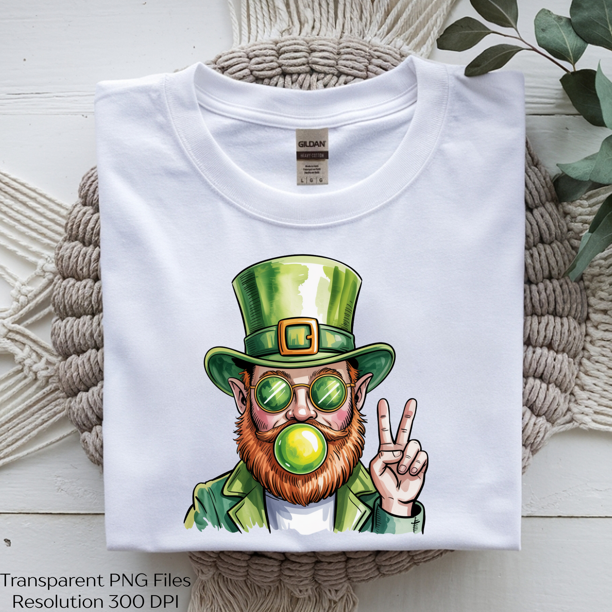 Cool Leprechaun Bubble Clipart Bundle