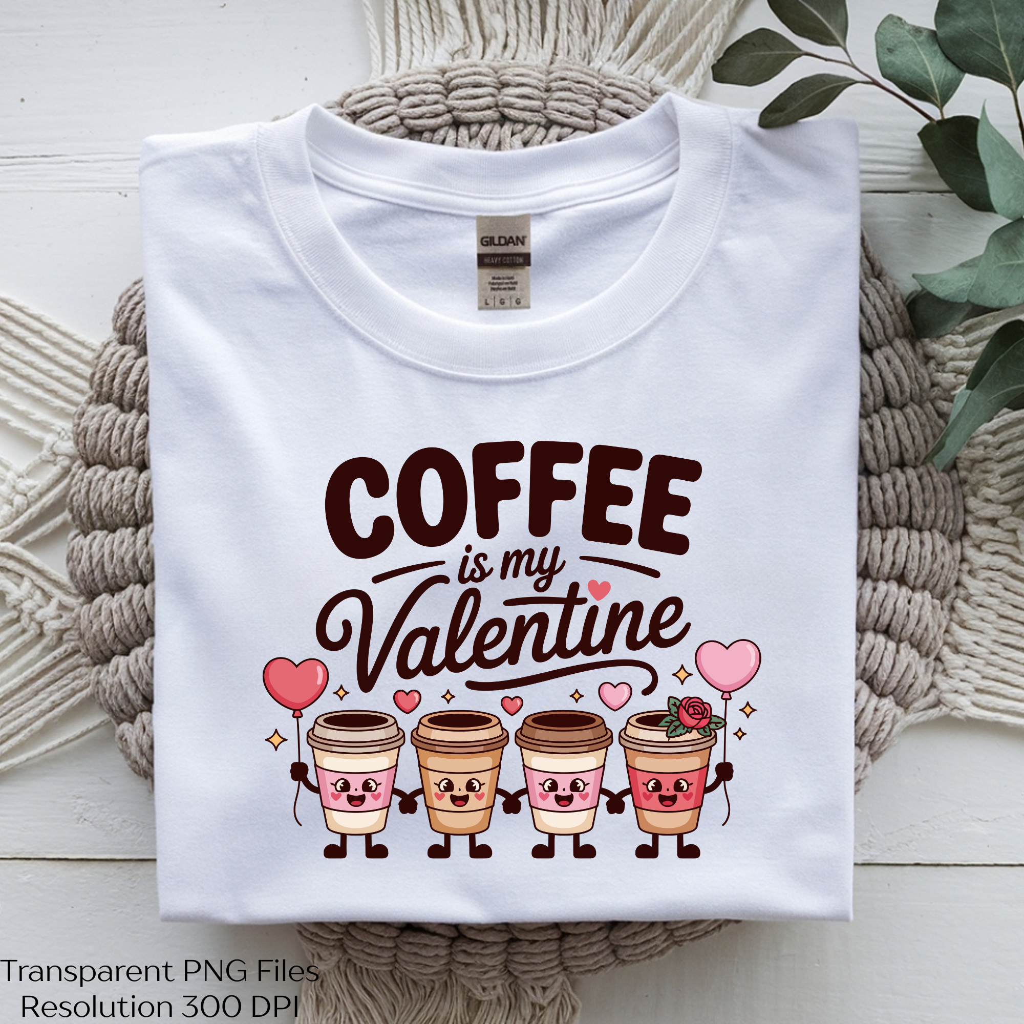 Coffee Is My Valentine SVG Clipart Bundle
