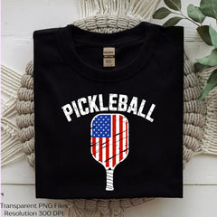 Patriotic Pickleball USA 4th of July SVG Bundle - CraftNest - Digital Crafting and Art