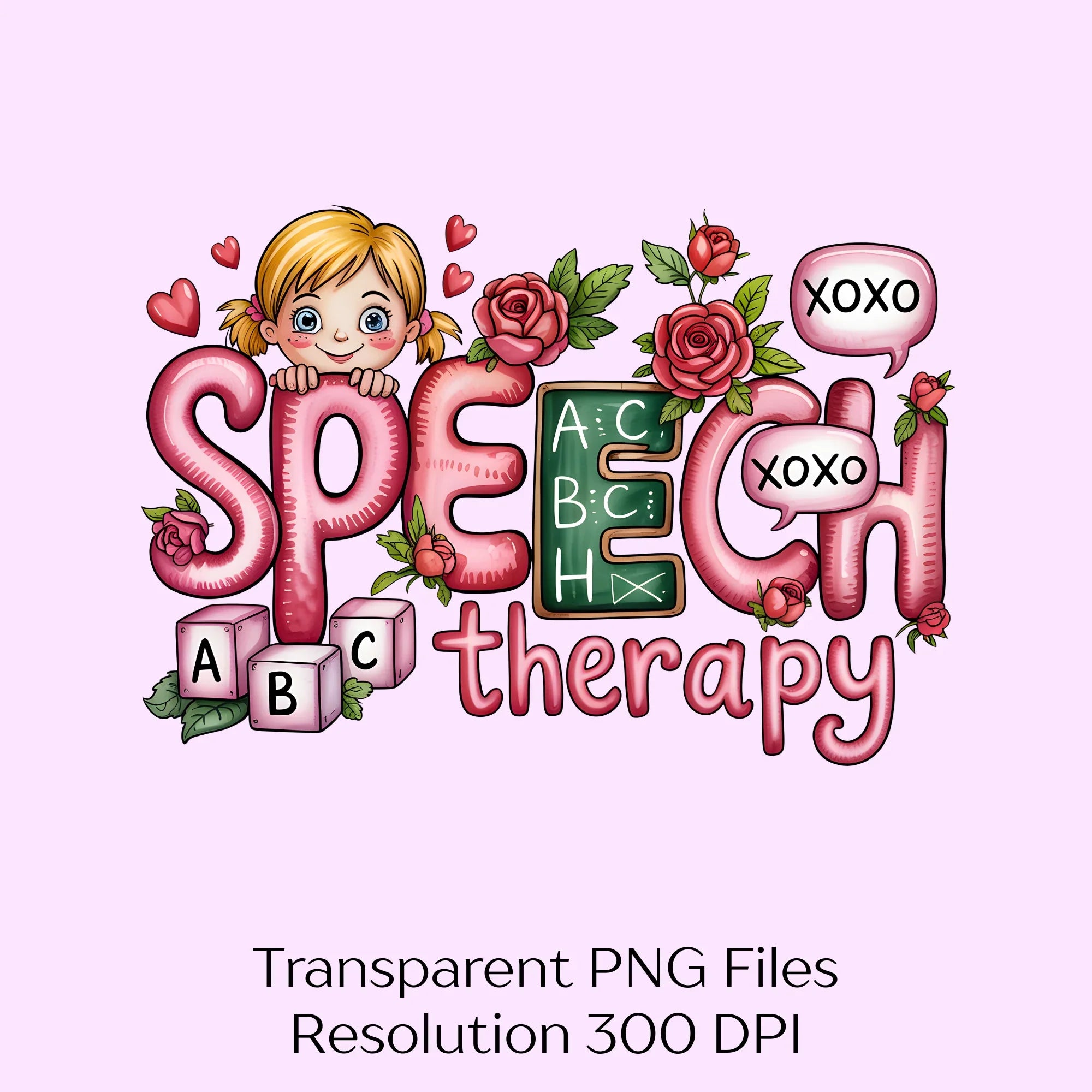 Valentine Speech Therapist Clipart Bundle - CraftNest - Digital Crafting and Art