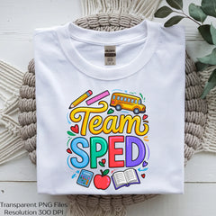 Sped Team Teacher SVG Bundle - CraftNest - Digital Crafting and Art