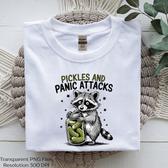 Sad Pickle Raccoon Humor Quote Clipart Bundle - CraftNest - Digital Crafting and Art
