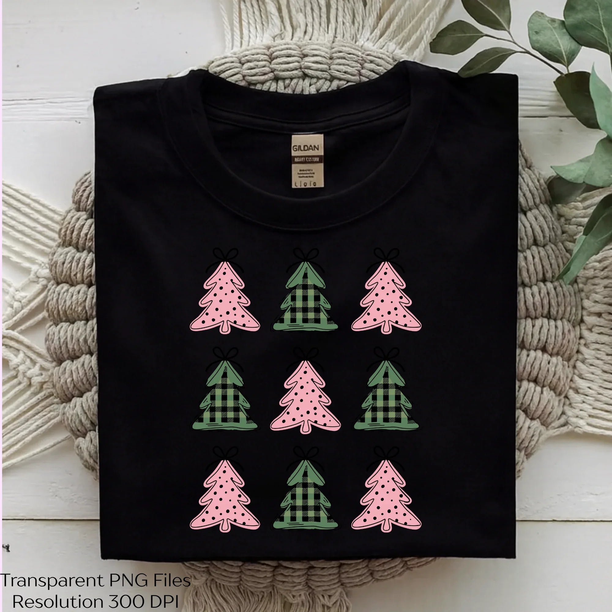 Ink and Plaid Christmas Tree SVG Bundle - CraftNest - Digital Crafting and Art