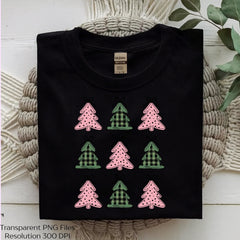 Ink and Plaid Christmas Tree SVG Bundle - CraftNest - Digital Crafting and Art