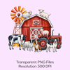 Farm Animal Farmer Clipart Bundle