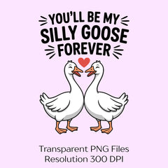 Silly Goose Forever Clipart Bundle - CraftNest - Digital Crafting and Art