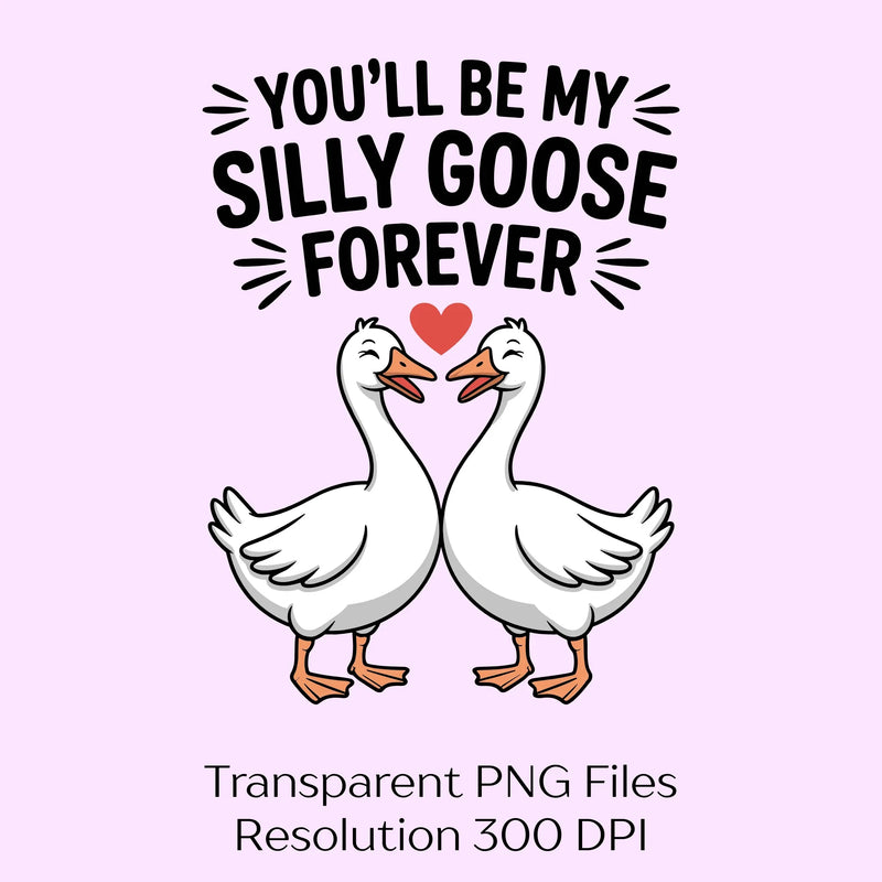 Silly Goose Forever Clipart Bundle - CraftNest - Digital Crafting and Art