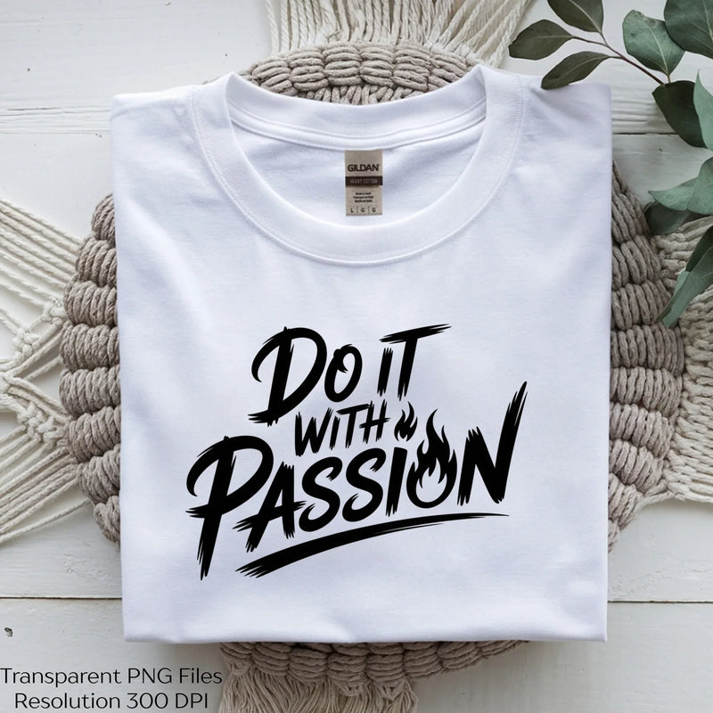 Do It With Passion Motivational SVG Bundle - CraftNest - Digital Crafting and Art