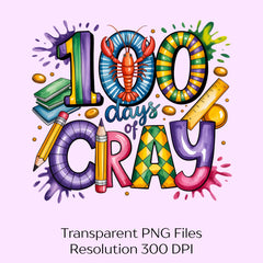 Days of Cray Mardi Gras Clipart Bundle - CraftNest - Digital Crafting and Art