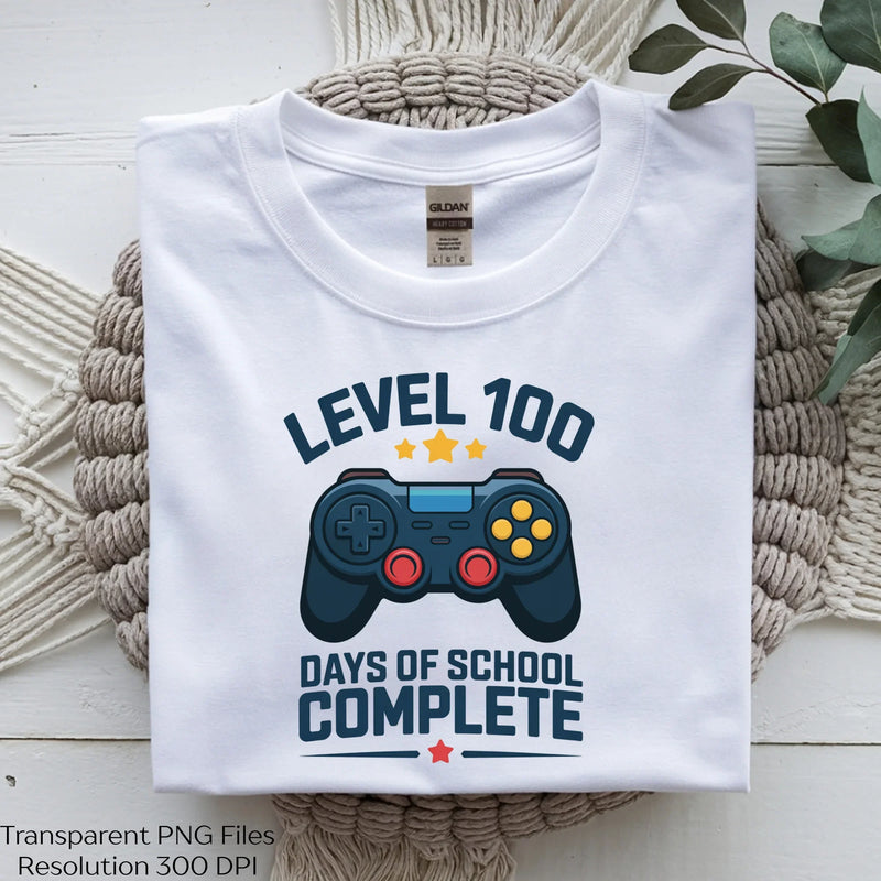 Level 100 Days of School Complete Clipart Bundle - CraftNest - Digital Crafting and Art