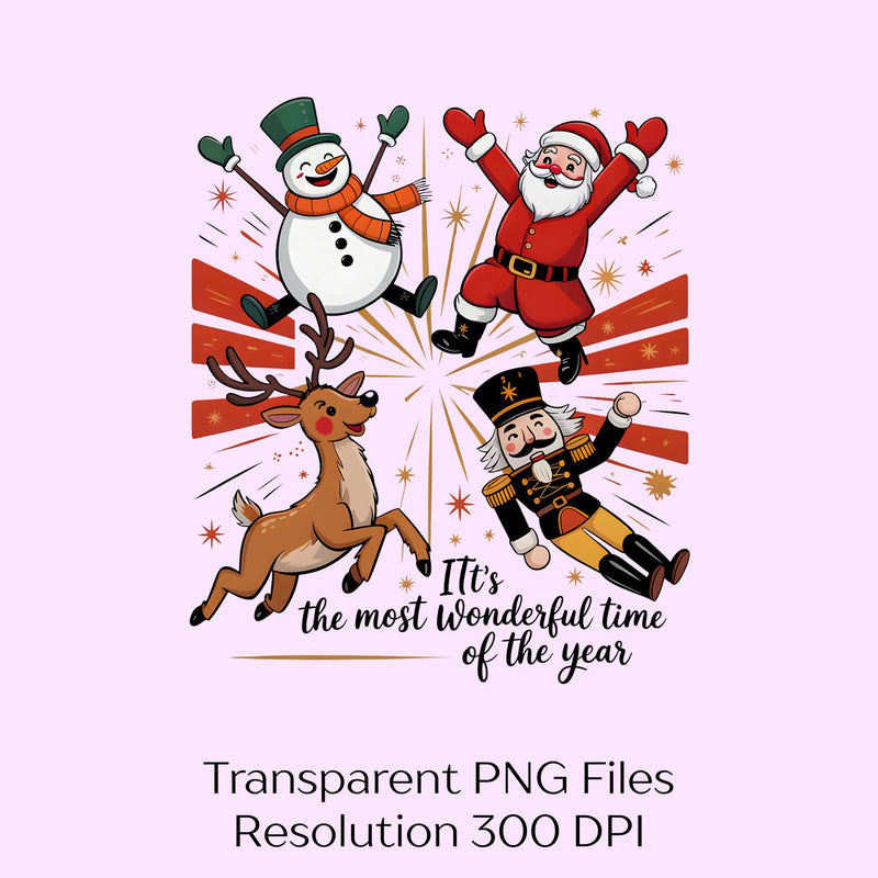 Santa Claus Vintage Christmas Clipart Bundle - CraftNest - Digital Crafting and Art