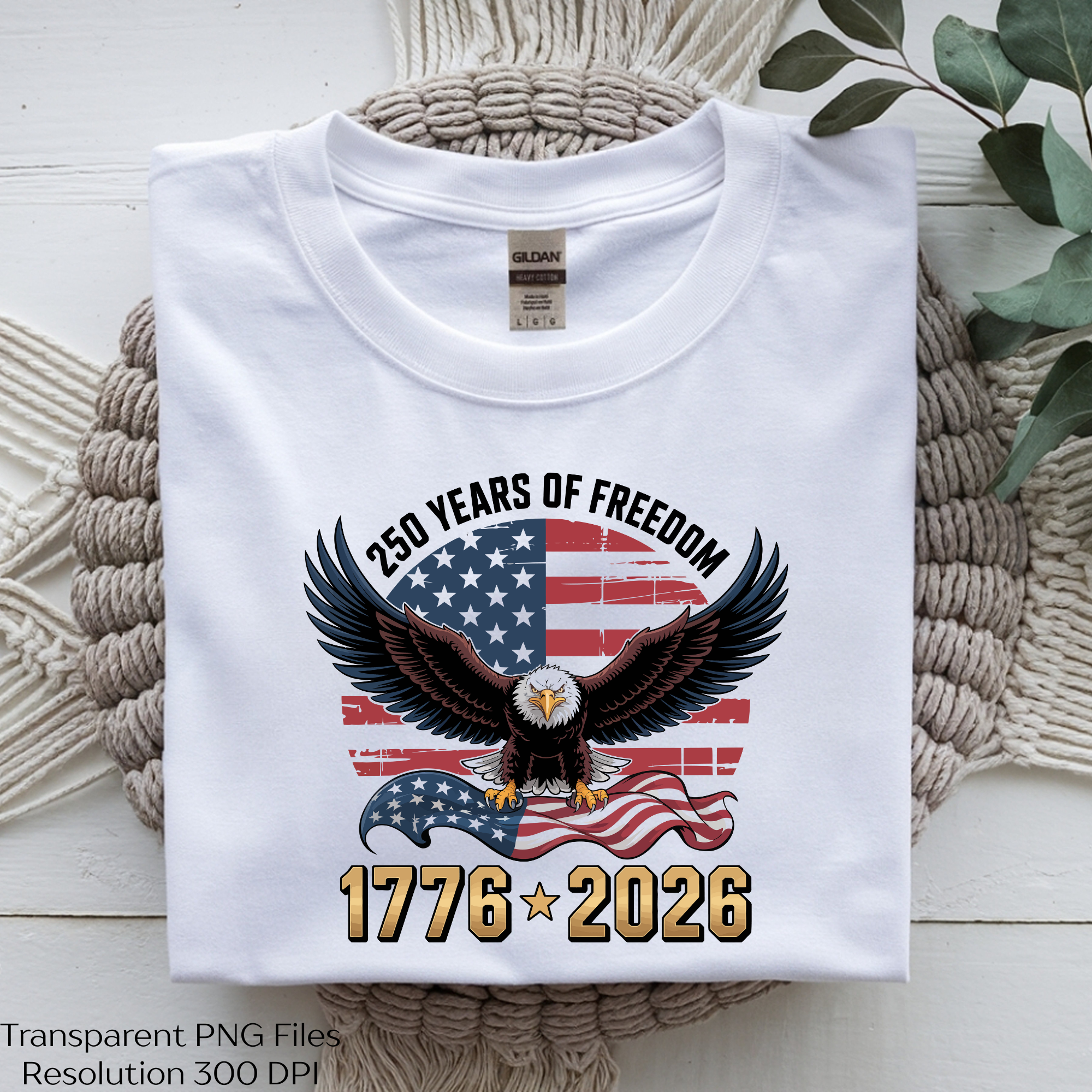 American Flag Anniversary USA SVG Clipart Bundle