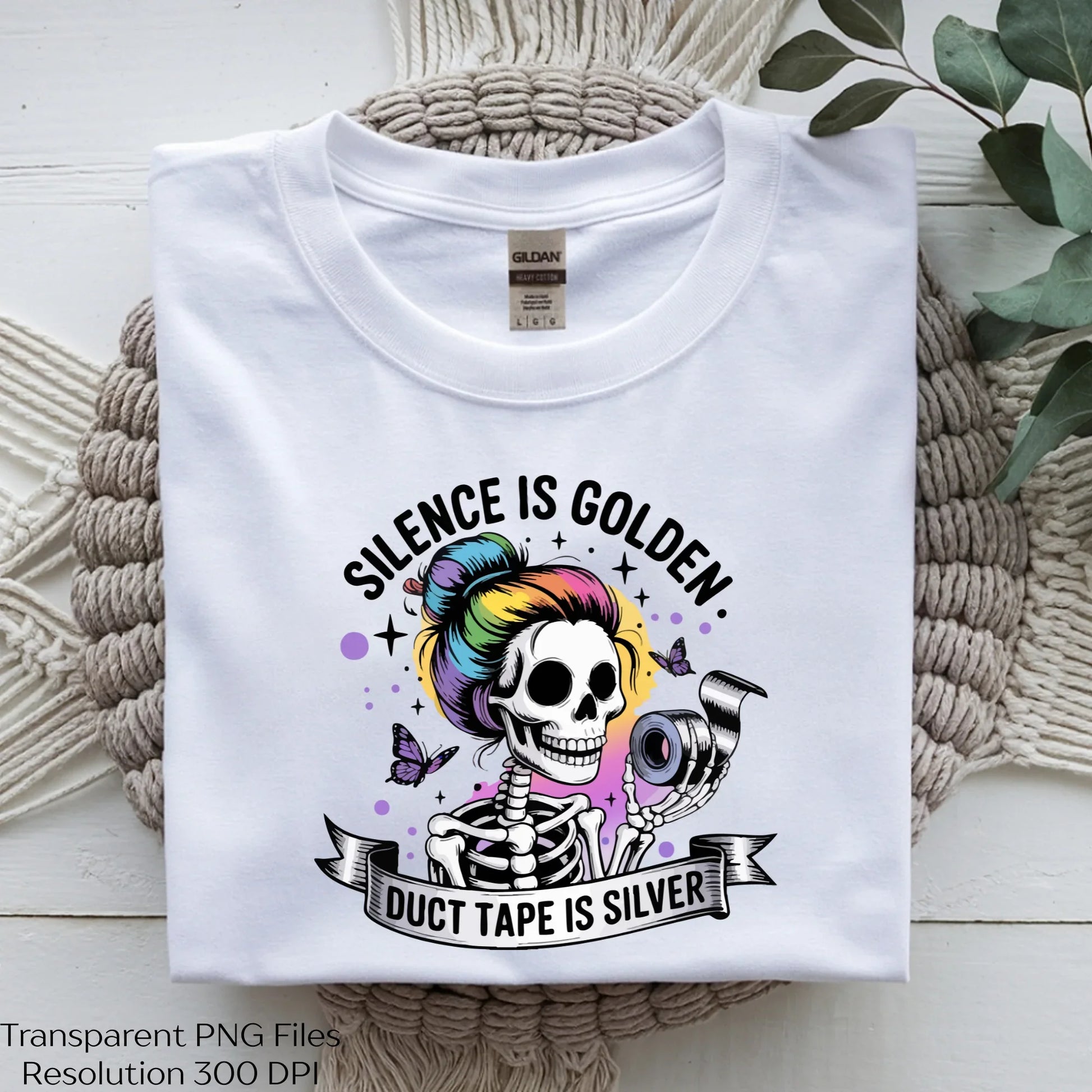 Rainbow Skeleton Funny Goth Quote Clipart Bundle - CraftNest - Digital Crafting and Art