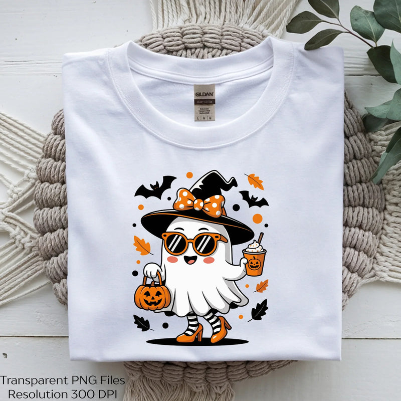 Funny Halloween Ghost Vector Clipart Bundle - CraftNest - Digital Crafting and Art