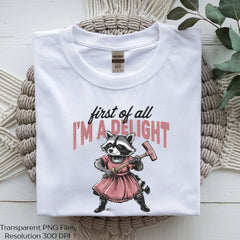 Funny Raccoon Delight Clipart Bundle - CraftNest - Digital Crafting and Art