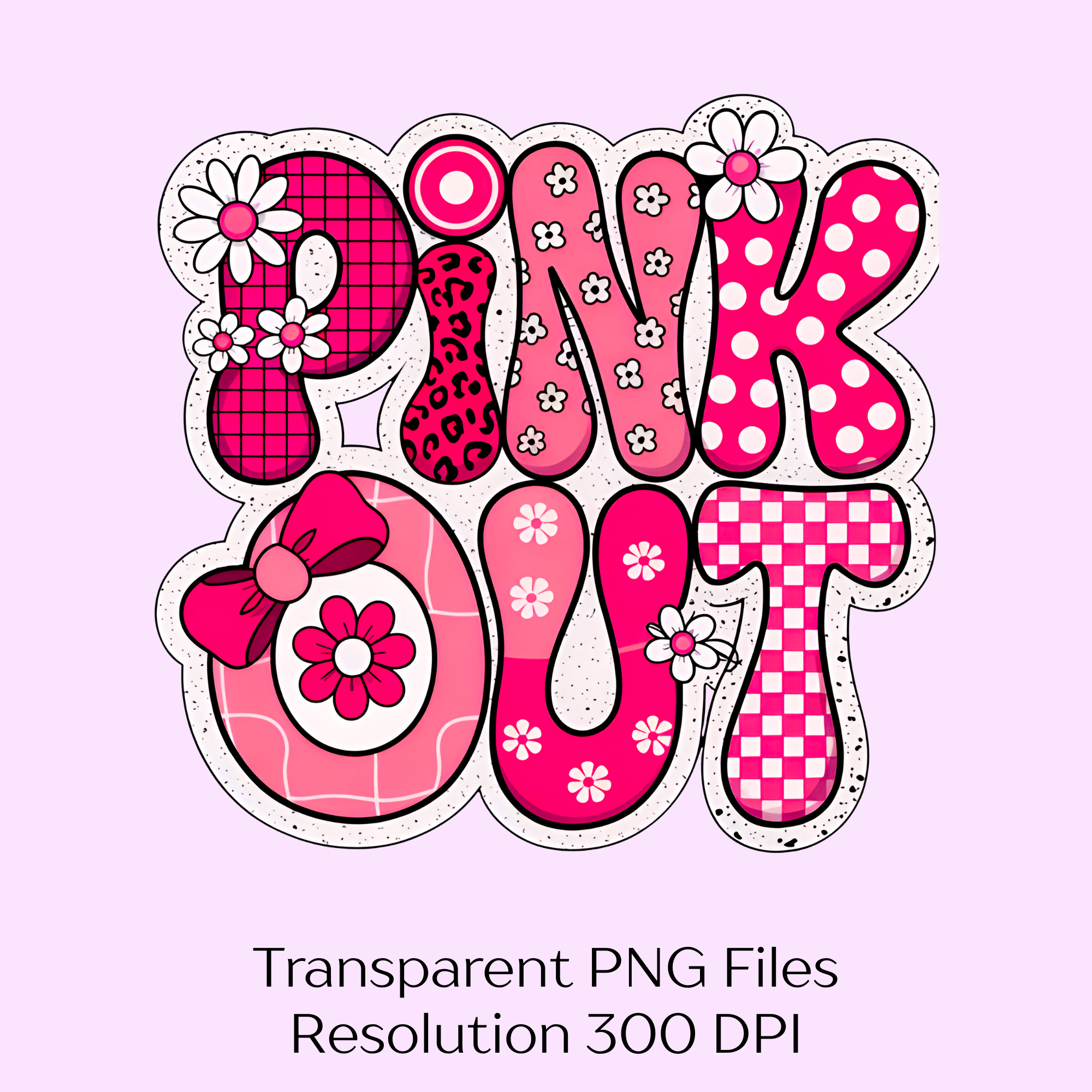 Breast Cancer Pink Out Football Clipart Bundle - CraftNest - Digital Crafting and Art