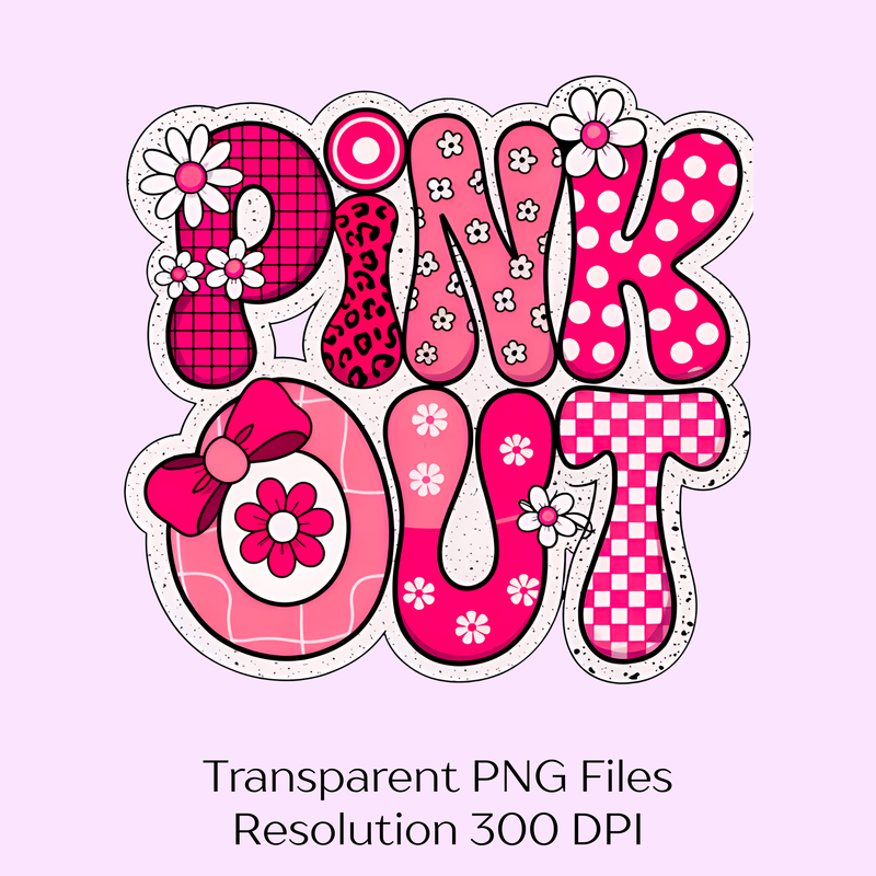 Breast Cancer Pink Out Football Clipart Bundle - CraftNest - Digital Crafting and Art