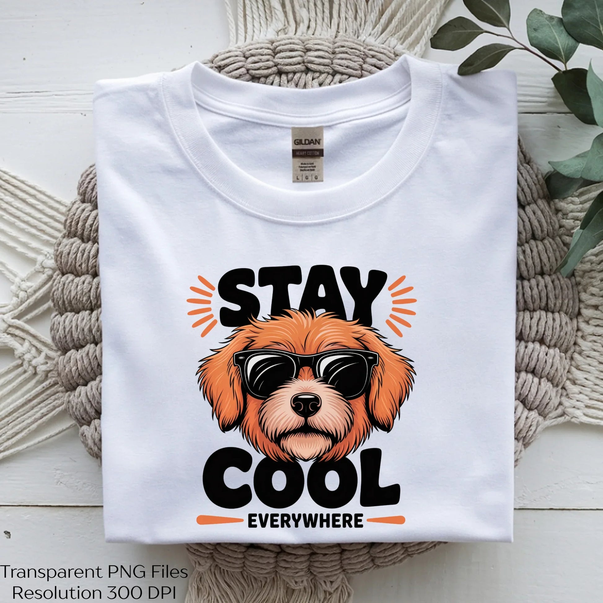 Stay Cool Everywhere Dog Clipart Bundle - CraftNest - Digital Crafting and Art