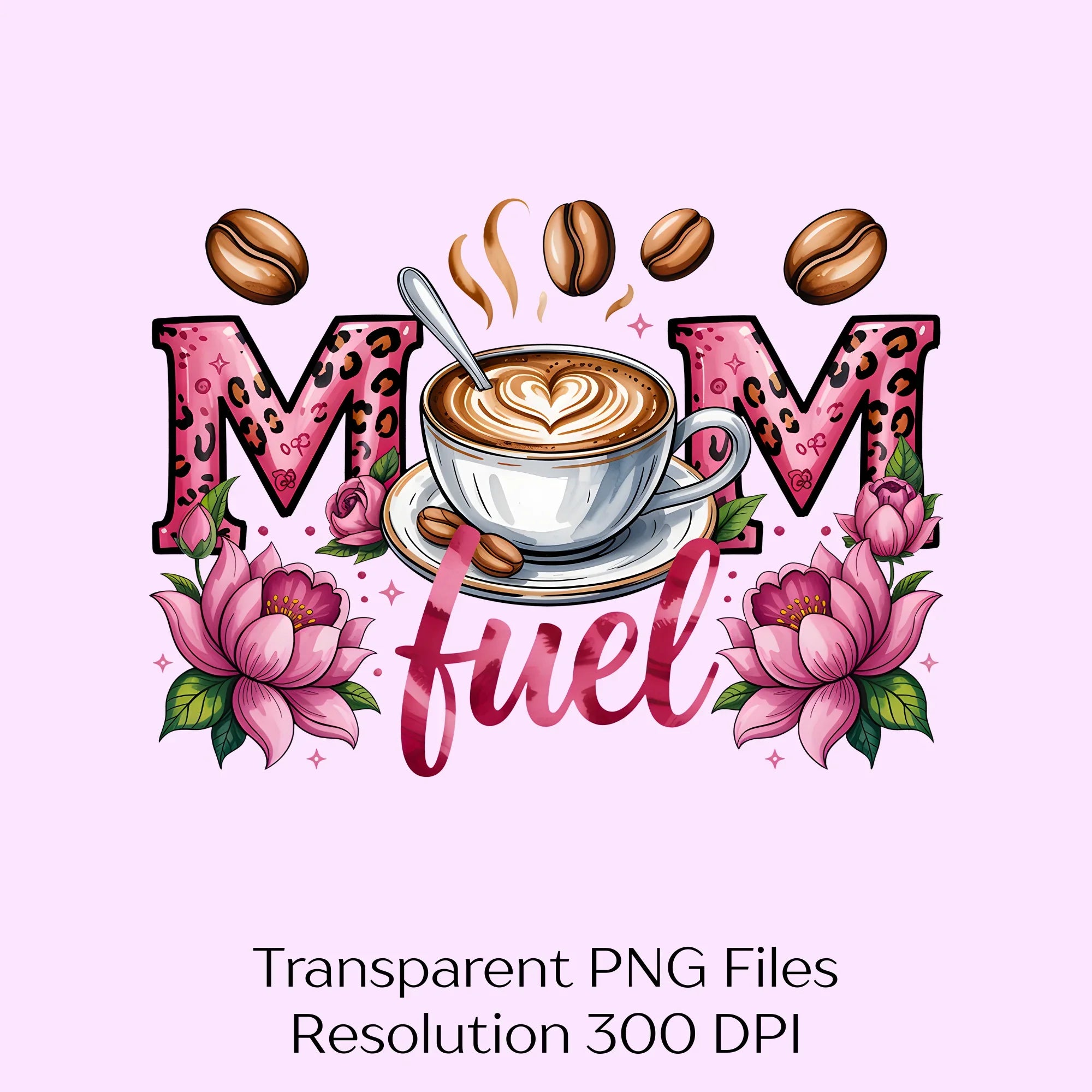 Mom Fuel Coffee Cup Clipart Bundle - CraftNest - Digital Crafting and Art