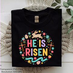 He Is Risen Easter Bunny Christian SVG Bundle - CraftNest - Digital Crafting and Art