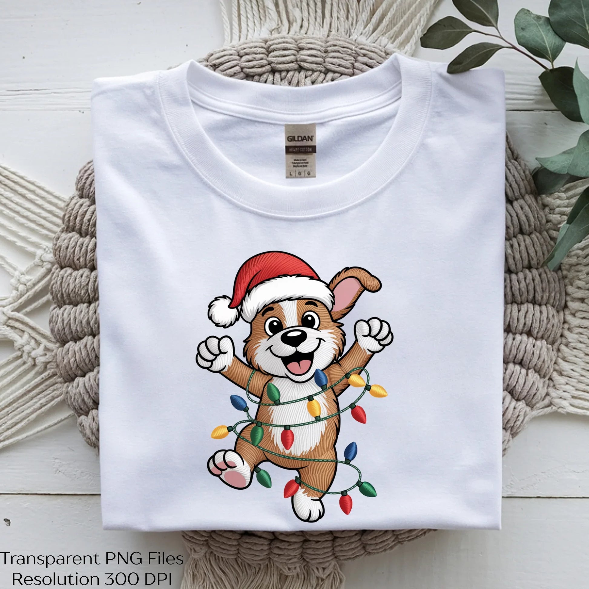 Funny Puppy Christmas Embroidery Clipart Bundle - CraftNest - Digital Crafting and Art