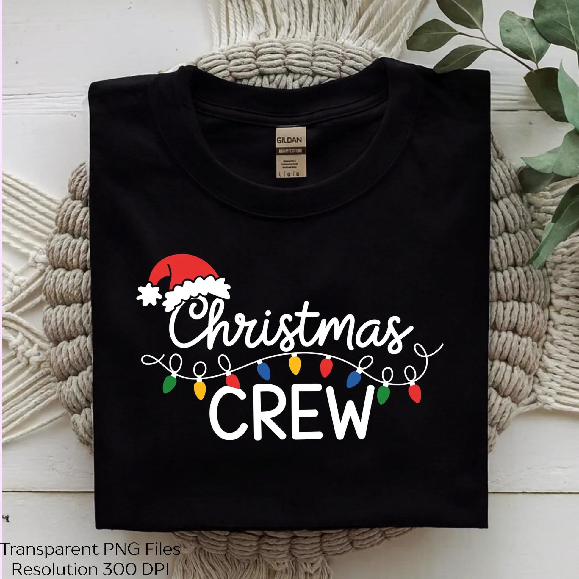 Christmas Crew Santa Hat Clipart Bundle - CraftNest - Digital Crafting and Art