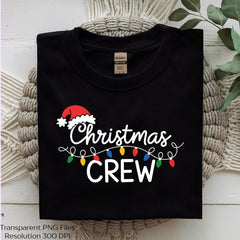 Christmas Crew Santa Hat Clipart Bundle - CraftNest - Digital Crafting and Art